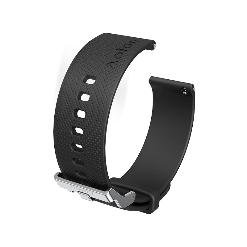 Aolon 22mm テクスチャードシリコンバンド - Aolon
