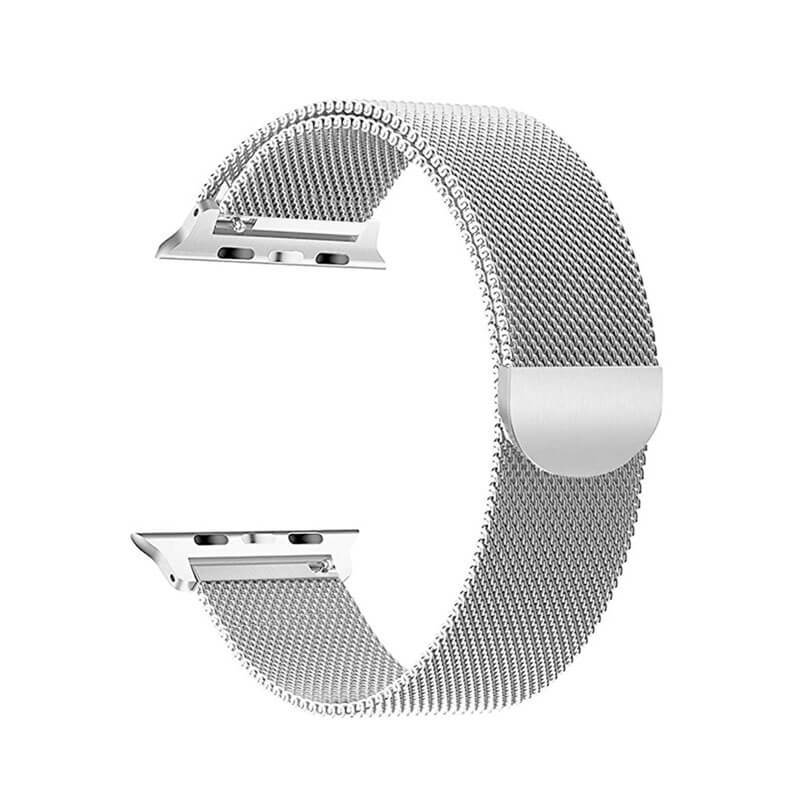 Apple Watch用ステンレススチール製マグネット式メタルラウンドストラップ - Aolon